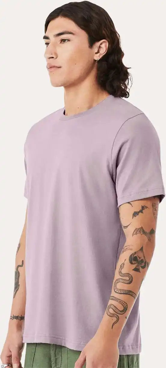 Bella + Canvas 3001 Unisex Jersey Tee - Light Violet