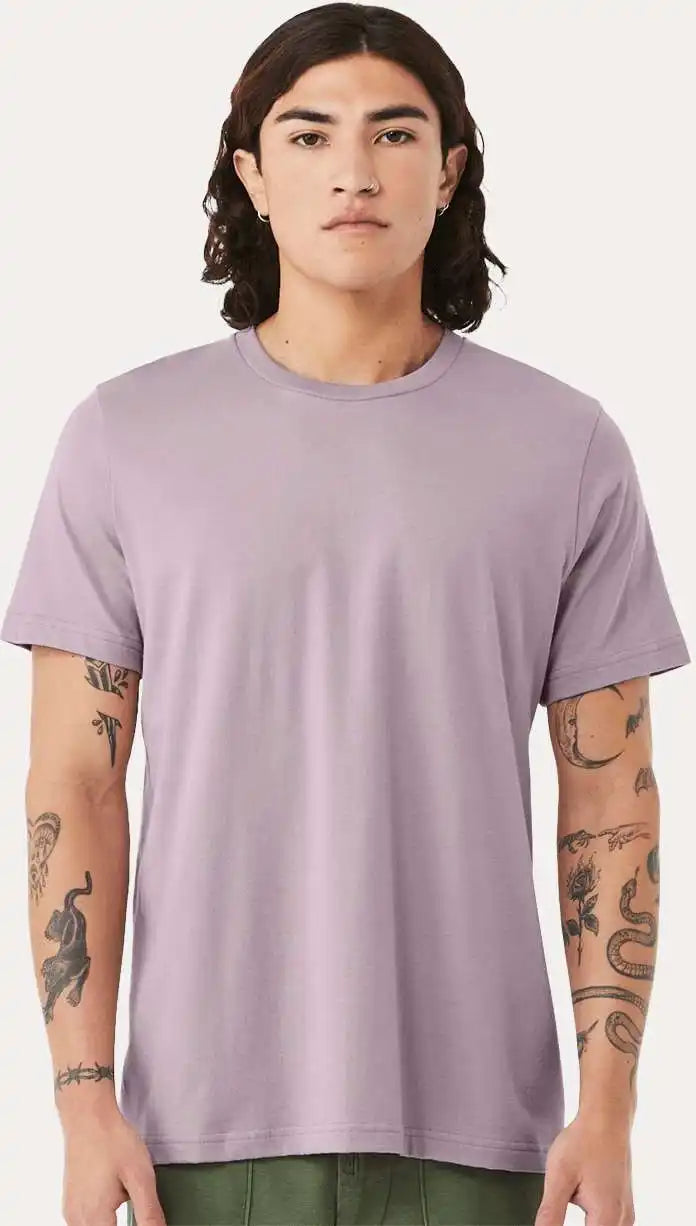 Bella + Canvas 3001 Unisex Jersey Tee - Light Violet