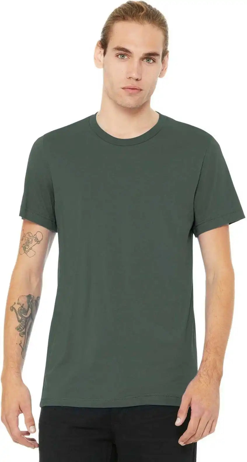 Bella + Canvas 3001 Unisex Jersey Tee Military Green