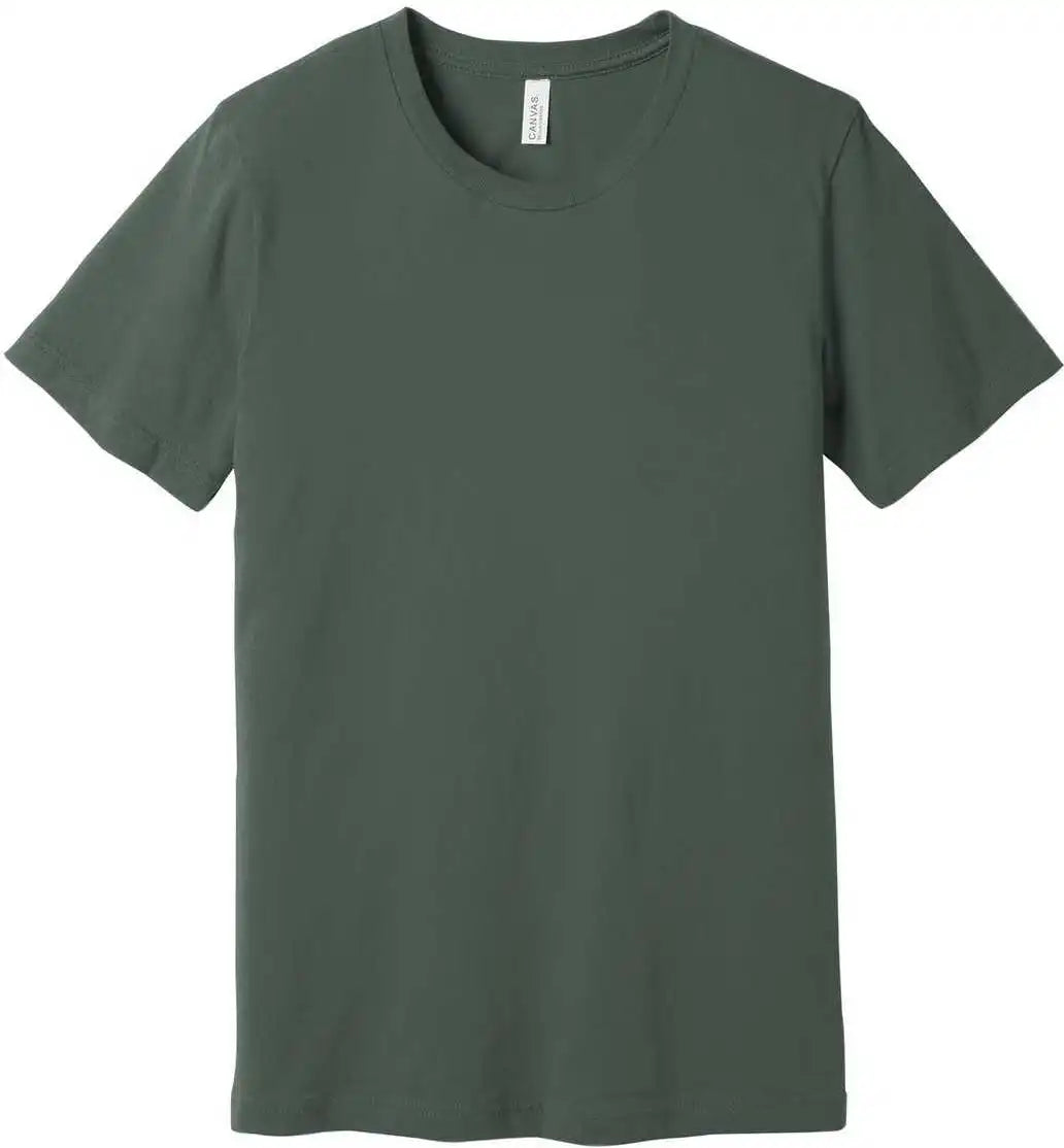 Bella + Canvas 3001 Unisex Jersey Tee - Military Green