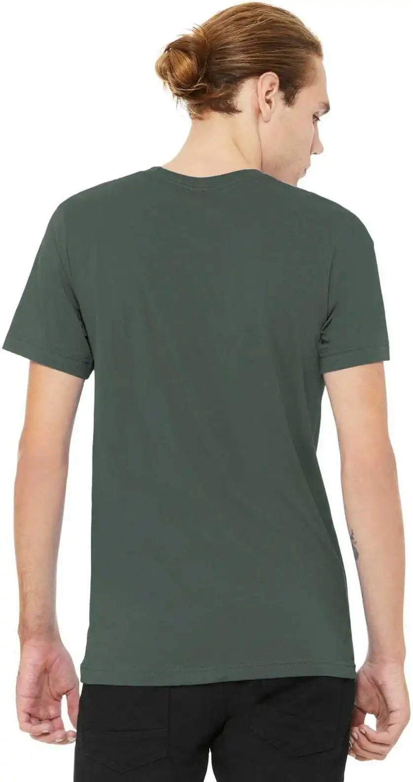 Bella + Canvas 3001 Unisex Jersey Tee Military Green