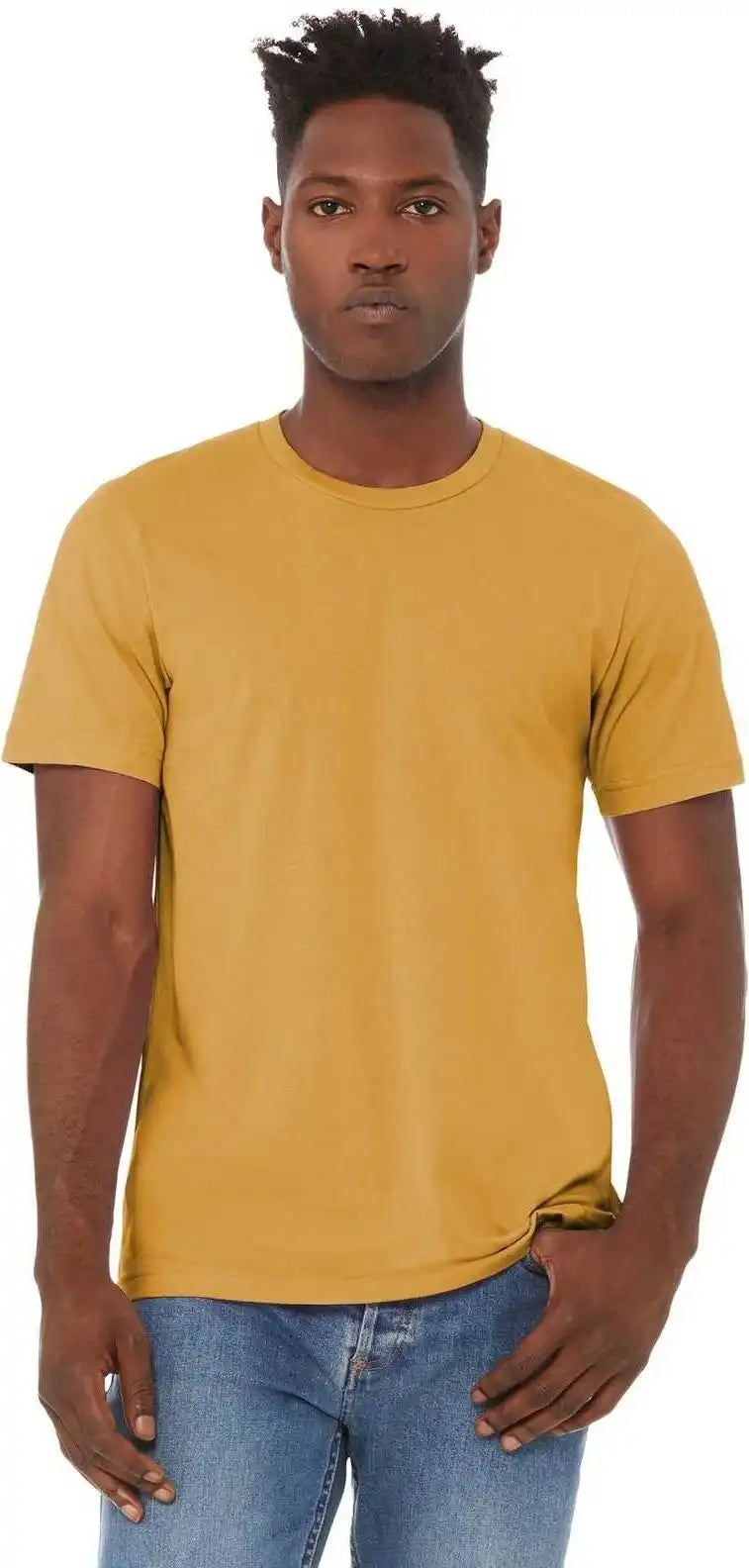 Bella + Canvas 3001 Unisex Jersey Tee Mustard