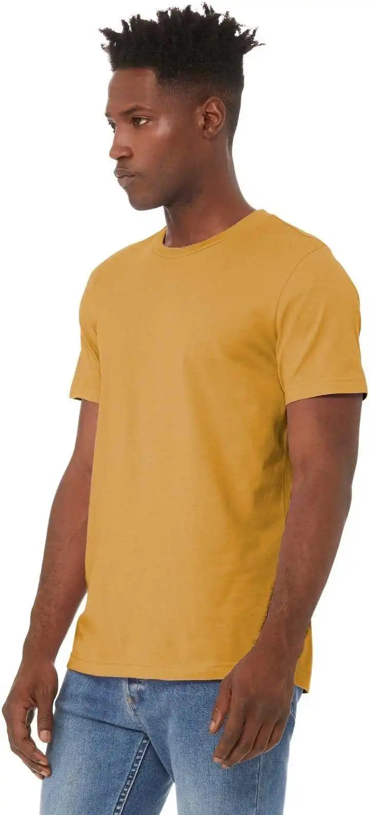 Bella + Canvas 3001 Unisex Jersey Tee Mustard