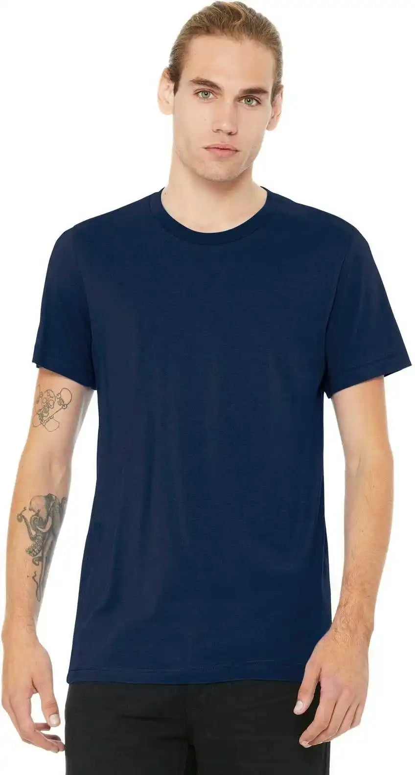 Bella + Canvas 3001 Unisex Jersey Tee Navy