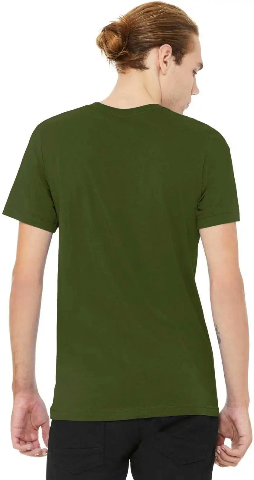 Bella + Canvas 3001 Unisex Jersey Tee Olive