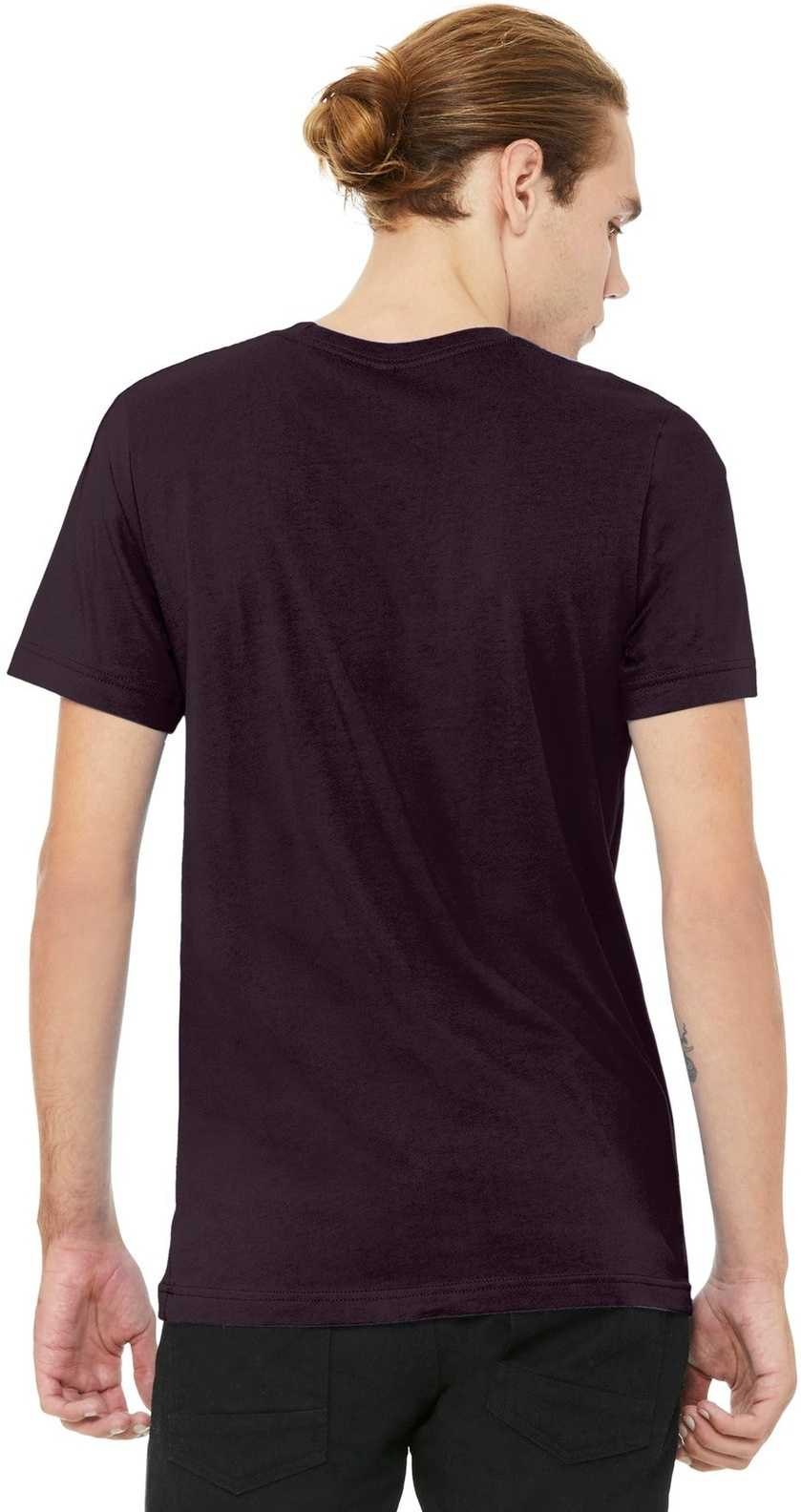Bella + Canvas 3001 Unisex Jersey Tee - Oxblood Black
