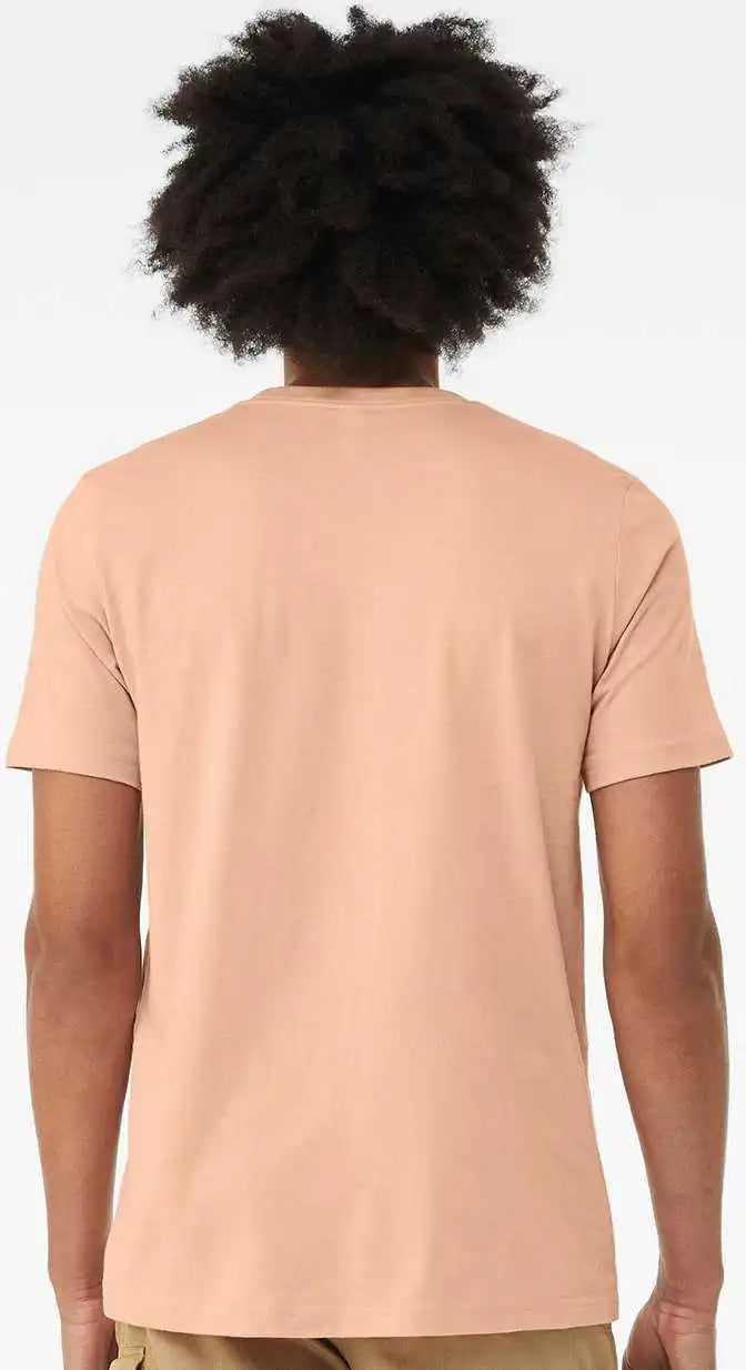 Bella + Canvas 3001 Unisex Jersey Tee - Peach
