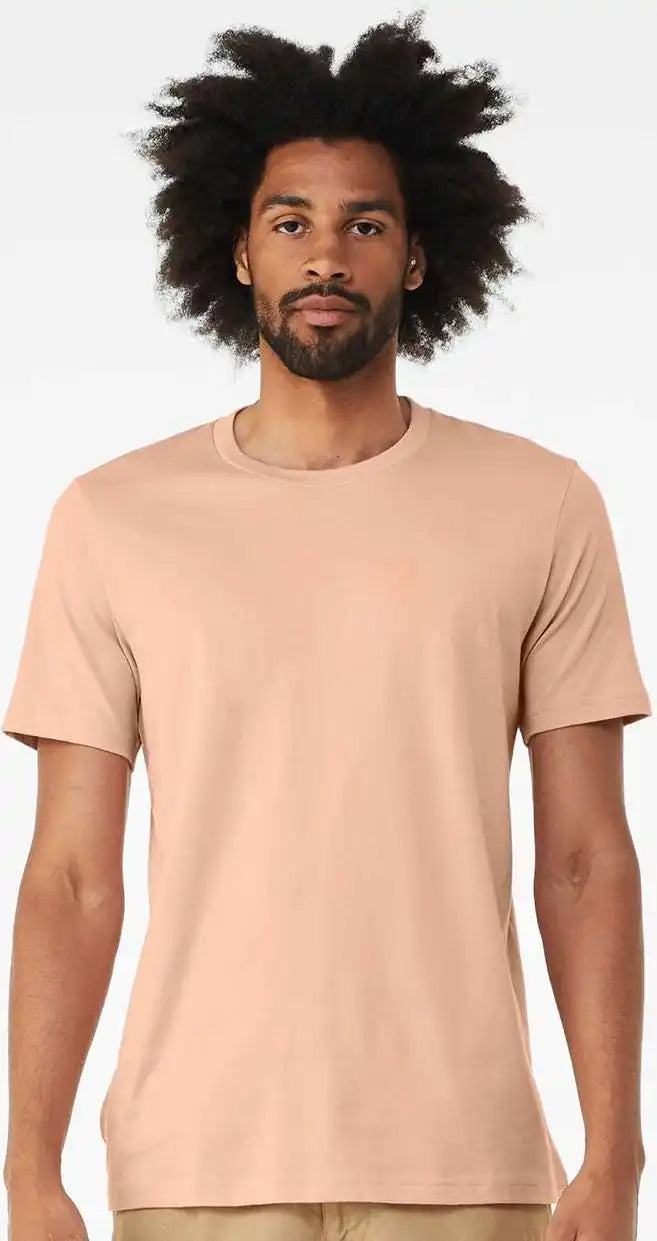 Bella + Canvas 3001 Unisex Jersey Tee - Peach