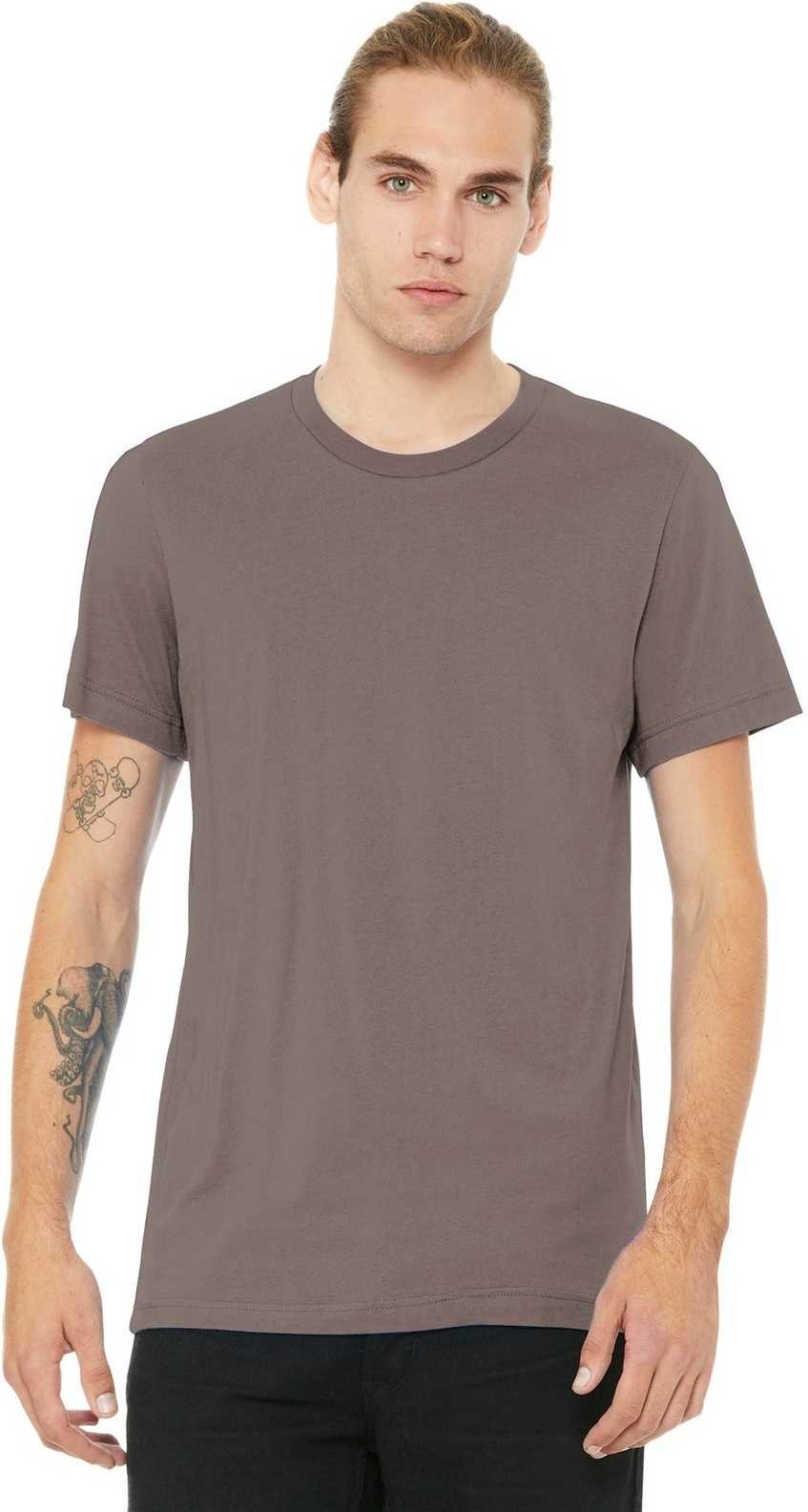 Bella + Canvas 3001 Unisex Jersey Tee - Pebble Brown