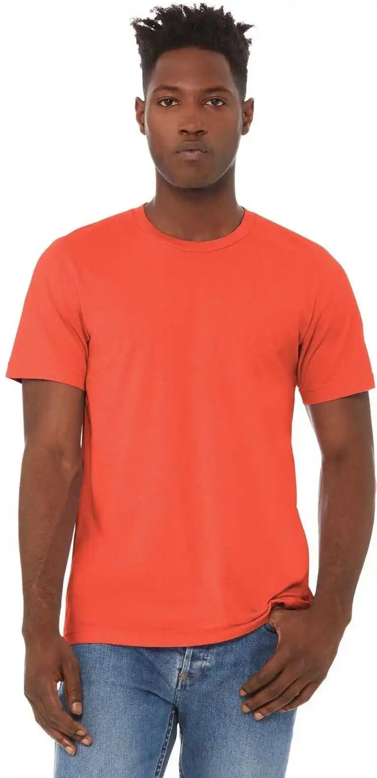 Bella + Canvas 3001 Unisex Jersey Tee Poppy