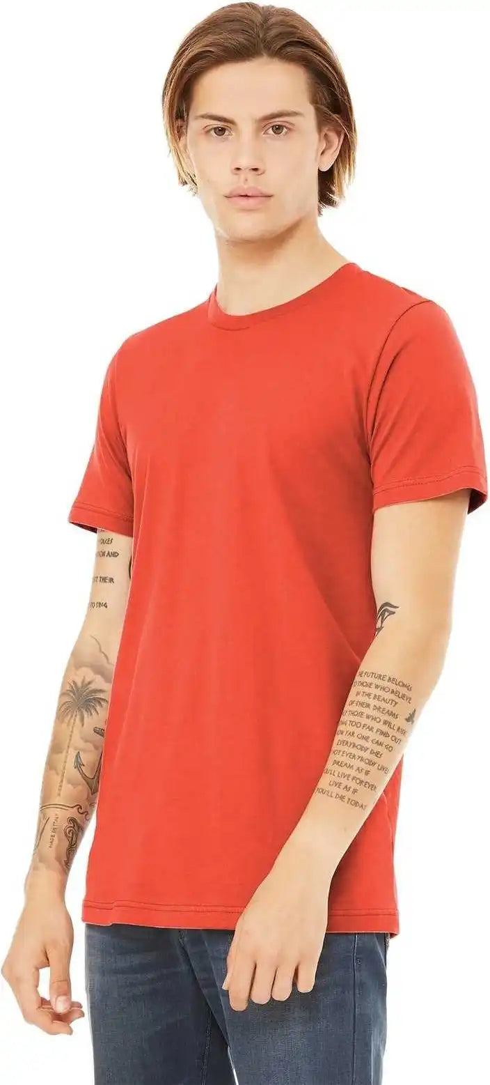 Bella + Canvas 3001 Unisex Jersey Tee Poppy