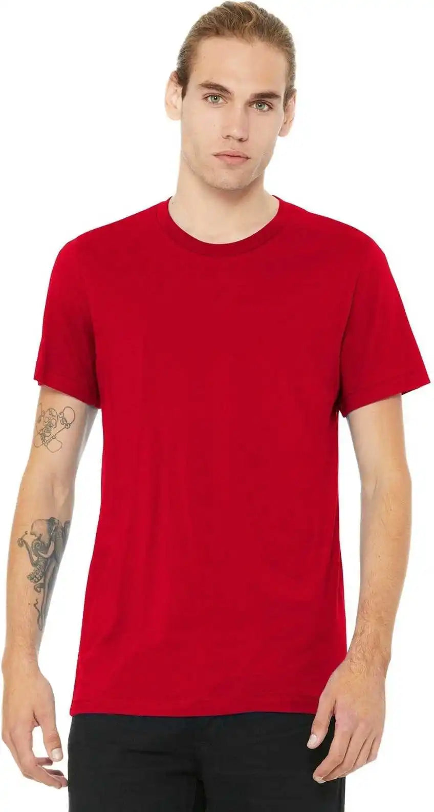 Bella + Canvas 3001 Unisex Jersey Tee Red