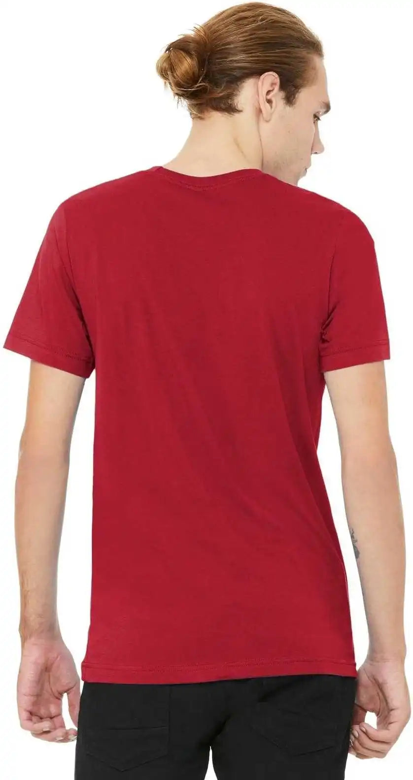 Bella + Canvas 3001 Unisex Jersey Tee Red