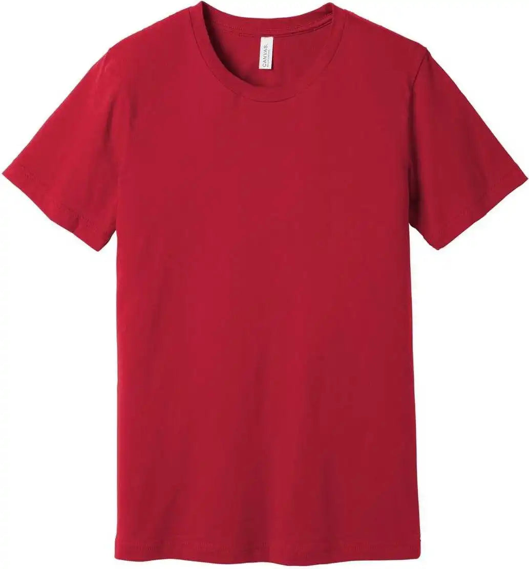 Bella + Canvas 3001 Unisex Jersey Tee Red