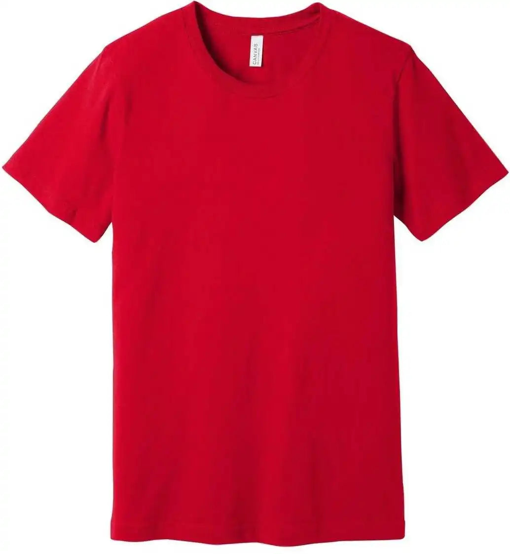 Bella + Canvas 3001 Unisex Jersey Tee Red