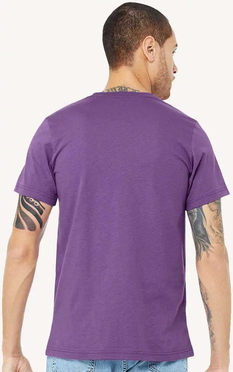 Bella + Canvas 3001 Unisex Jersey Tee Royal Purple