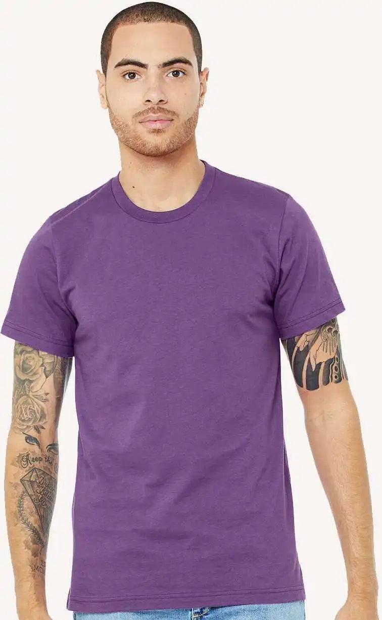 Bella + Canvas 3001 Unisex Jersey Tee Royal Purple