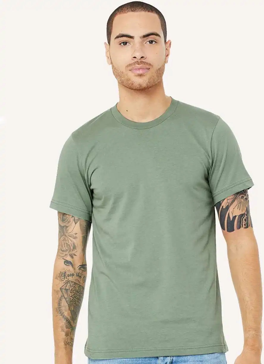 Bella + Canvas 3001 Unisex Jersey Tee Sage