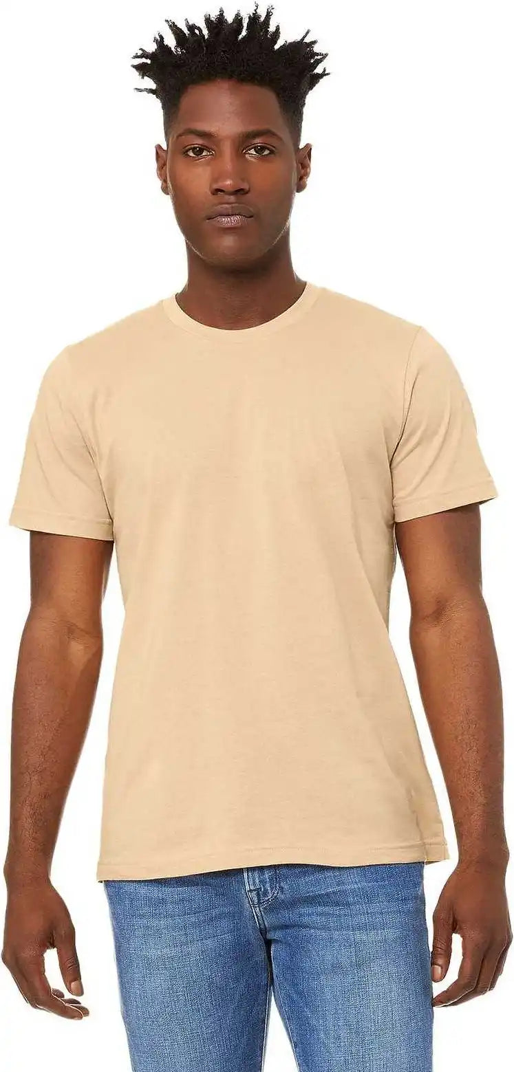 Bella + Canvas 3001 Unisex Jersey Tee - Sand Dune