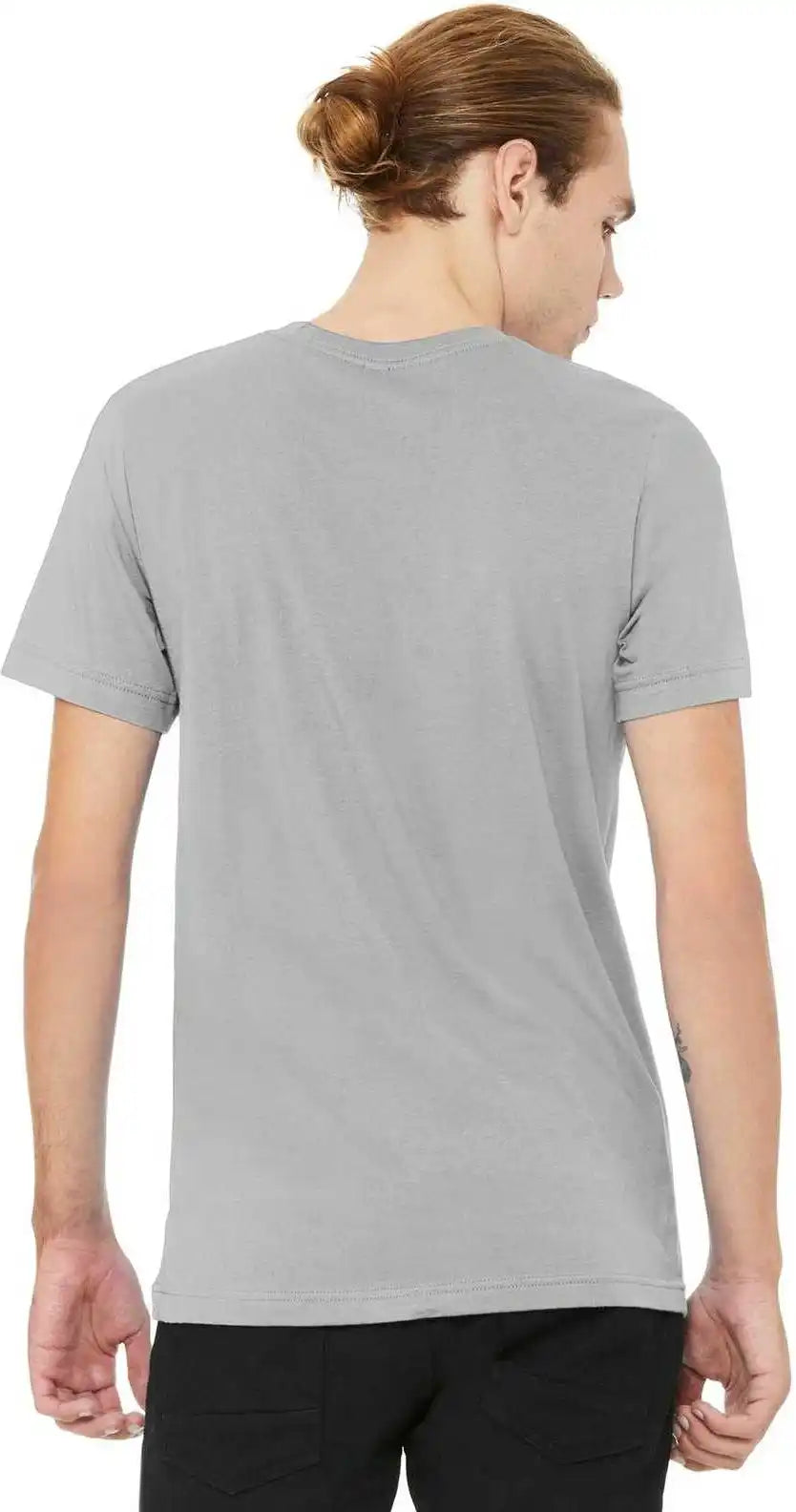 Bella + Canvas 3001 Unisex Jersey Tee Silver