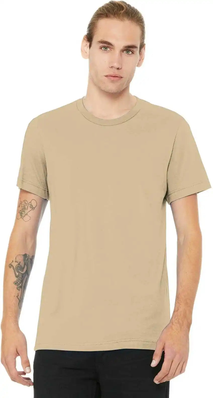 Bella + Canvas 3001 Unisex Jersey Tee Soft Cream