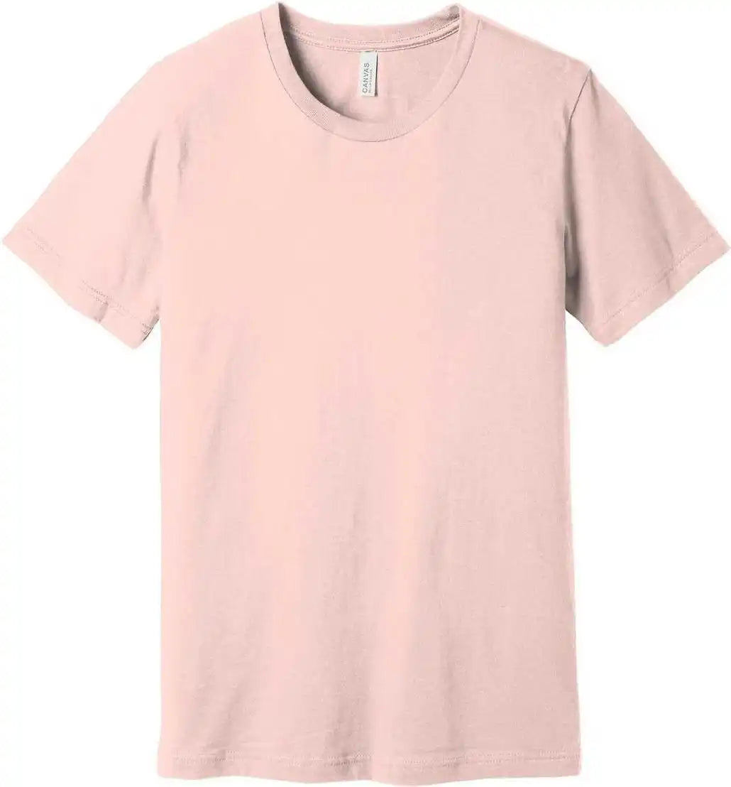 Bella + Canvas 3001 Unisex Jersey Tee - Soft Pink