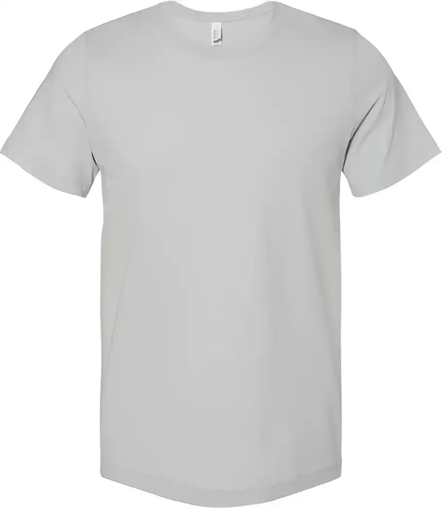 Bella + Canvas 3001 Unisex Jersey Tee Solid Athletic Grey