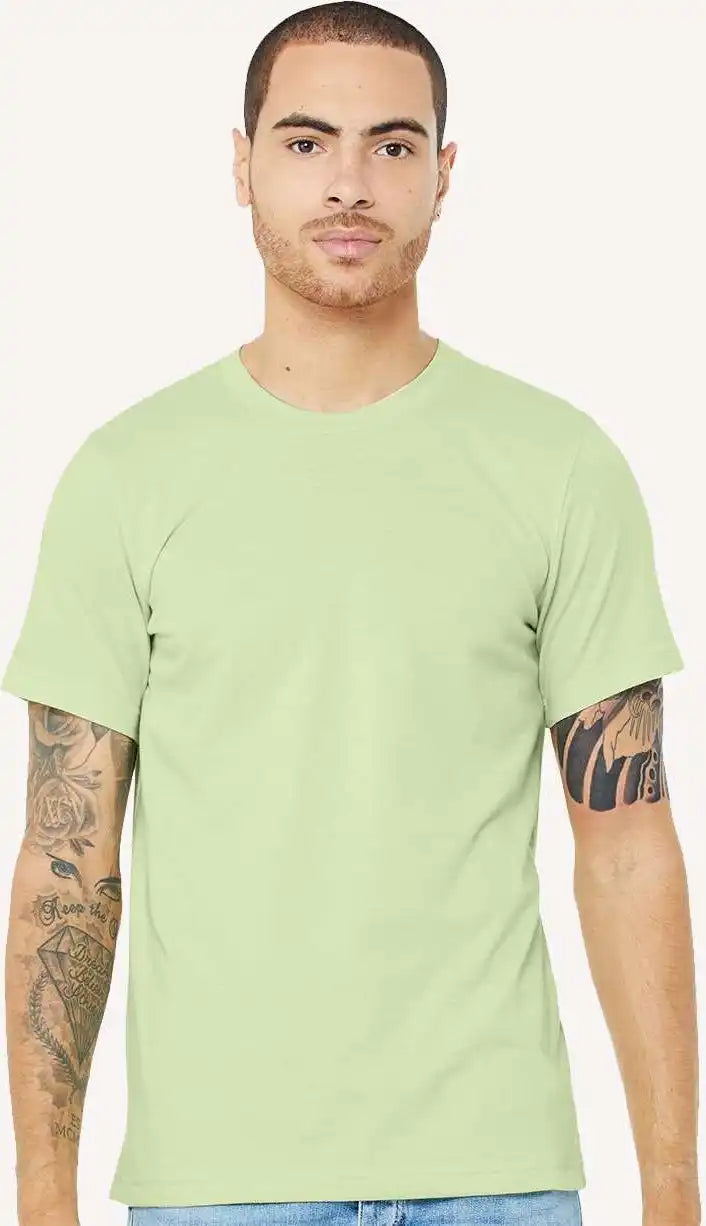 Bella + Canvas 3001 Unisex Jersey Tee - Spring Green