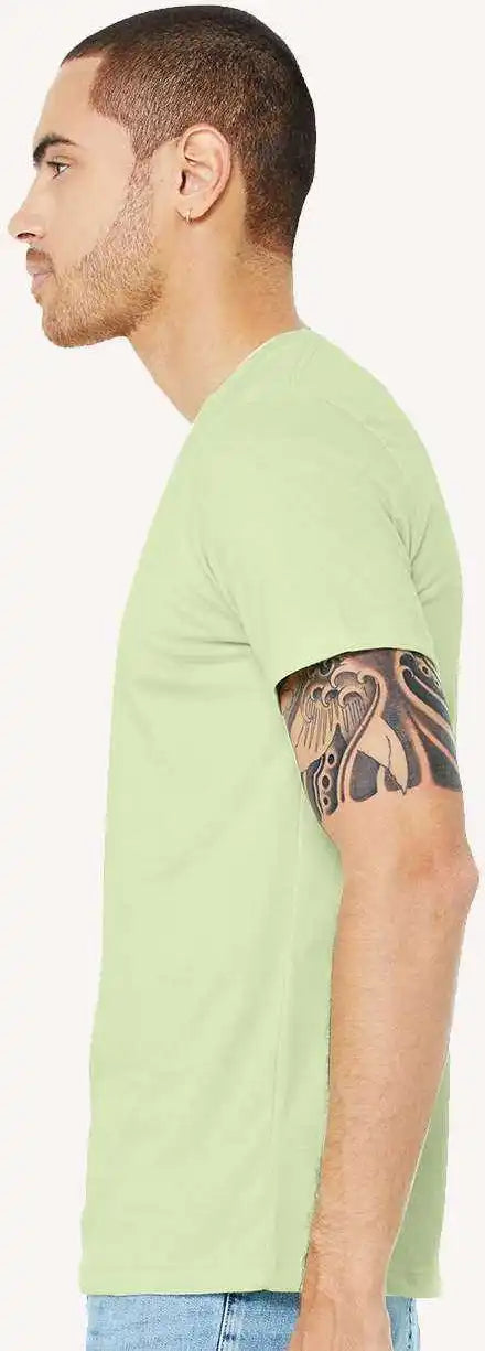 Bella + Canvas 3001 Unisex Jersey Tee - Spring Green