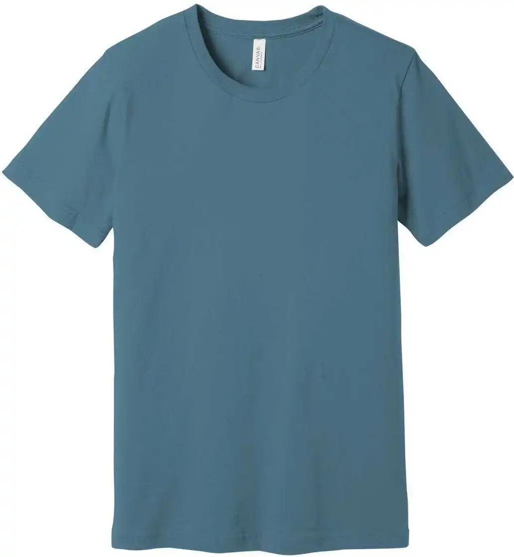 Bella + Canvas 3001 Unisex Jersey Tee Steel Blue