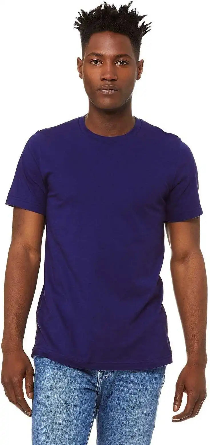 Bella + Canvas 3001 Unisex Jersey Tee Team Navy