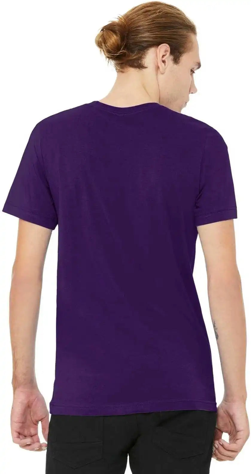 Bella + Canvas 3001 Unisex Jersey Tee Team Purple