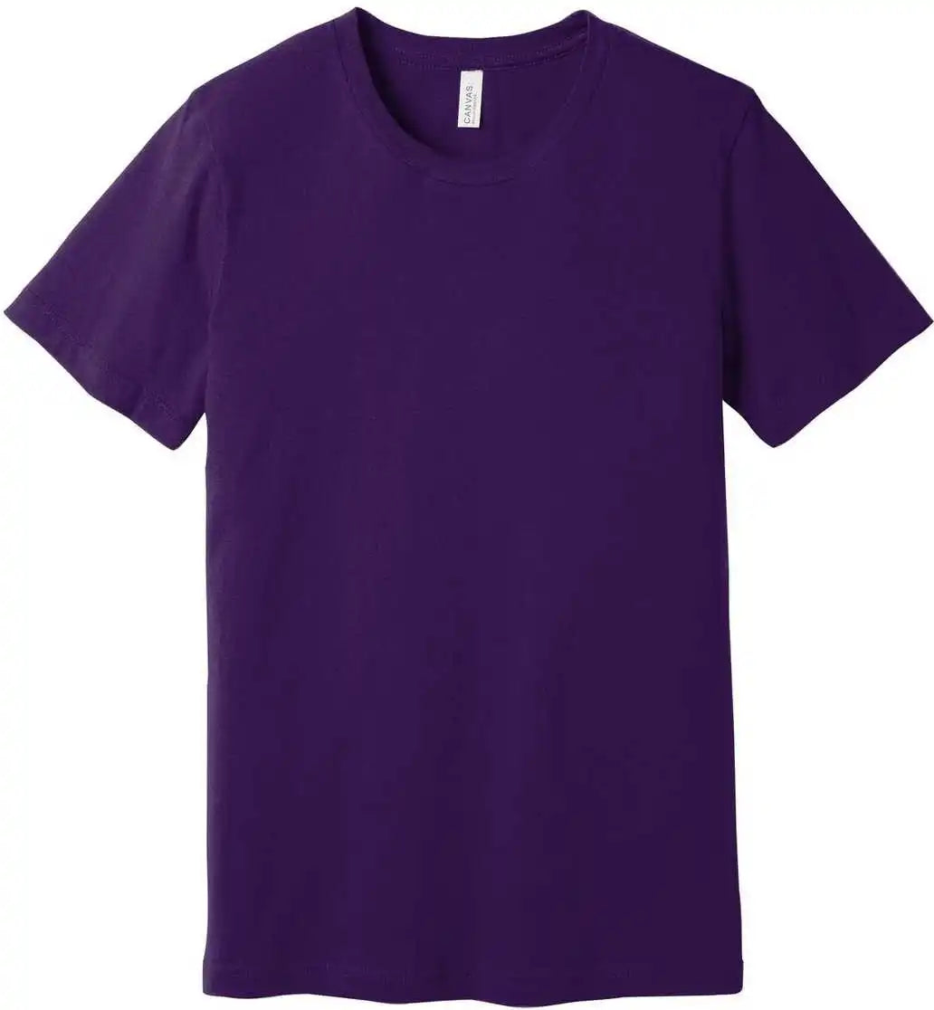 Bella + Canvas 3001 Unisex Jersey Tee Team Purple