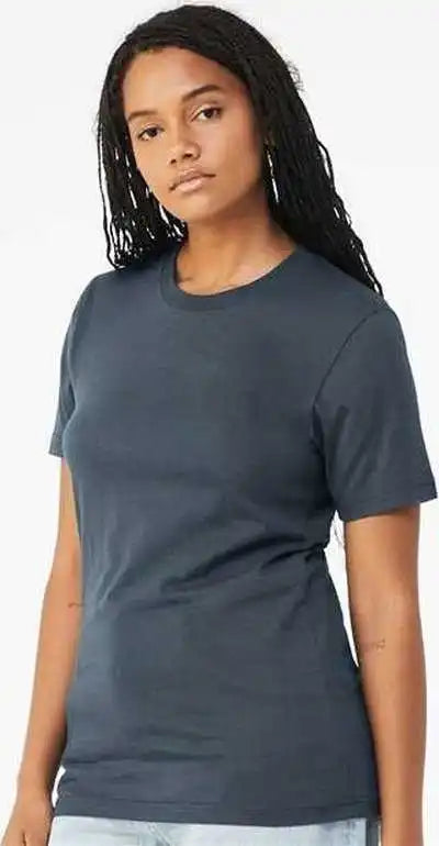 Bella + Canvas 3001 Unisex Jersey Tee Vintage Navy