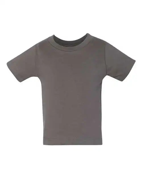 Bella + Canvas 3001b Baby Jersey Tee Asphalt