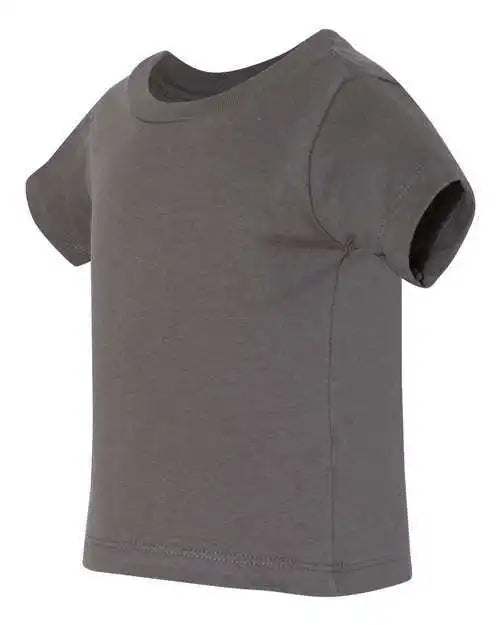 Bella + Canvas 3001b Baby Jersey Tee Asphalt