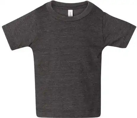 Bella + Canvas 3001b Baby Jersey Tee Dark Grey Heather