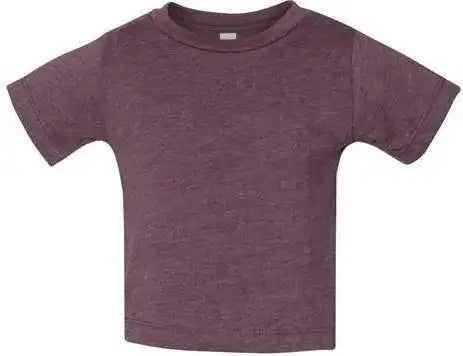 Bella + Canvas 3001b Baby Jersey Tee Heather Maroon