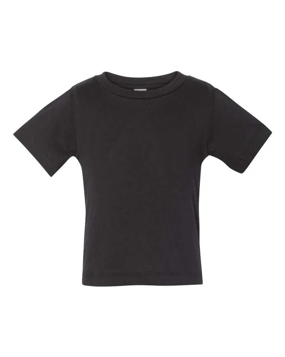 Bella + Canvas 3001b Infant Jersey Tee - Black - 3/6m