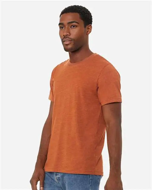 Bella + Canvas 3001cvc Cvc Jersey Tee - Heather Autumn