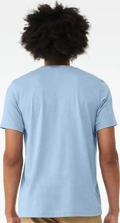 Bella + Canvas 3001cvc Cvc Jersey Tee Heather Baby Blue