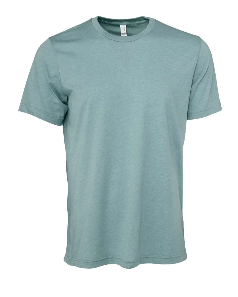 Bella + Canvas 3001cvc Cvc Jersey Tee - Heather Blue Lagoon - Xs