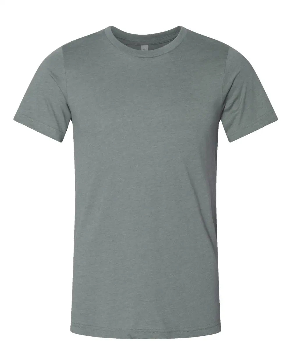 Bella + Canvas 3001cvc Cvc Jersey Tee - Heather Blue Storm - Dark Gray / Xs