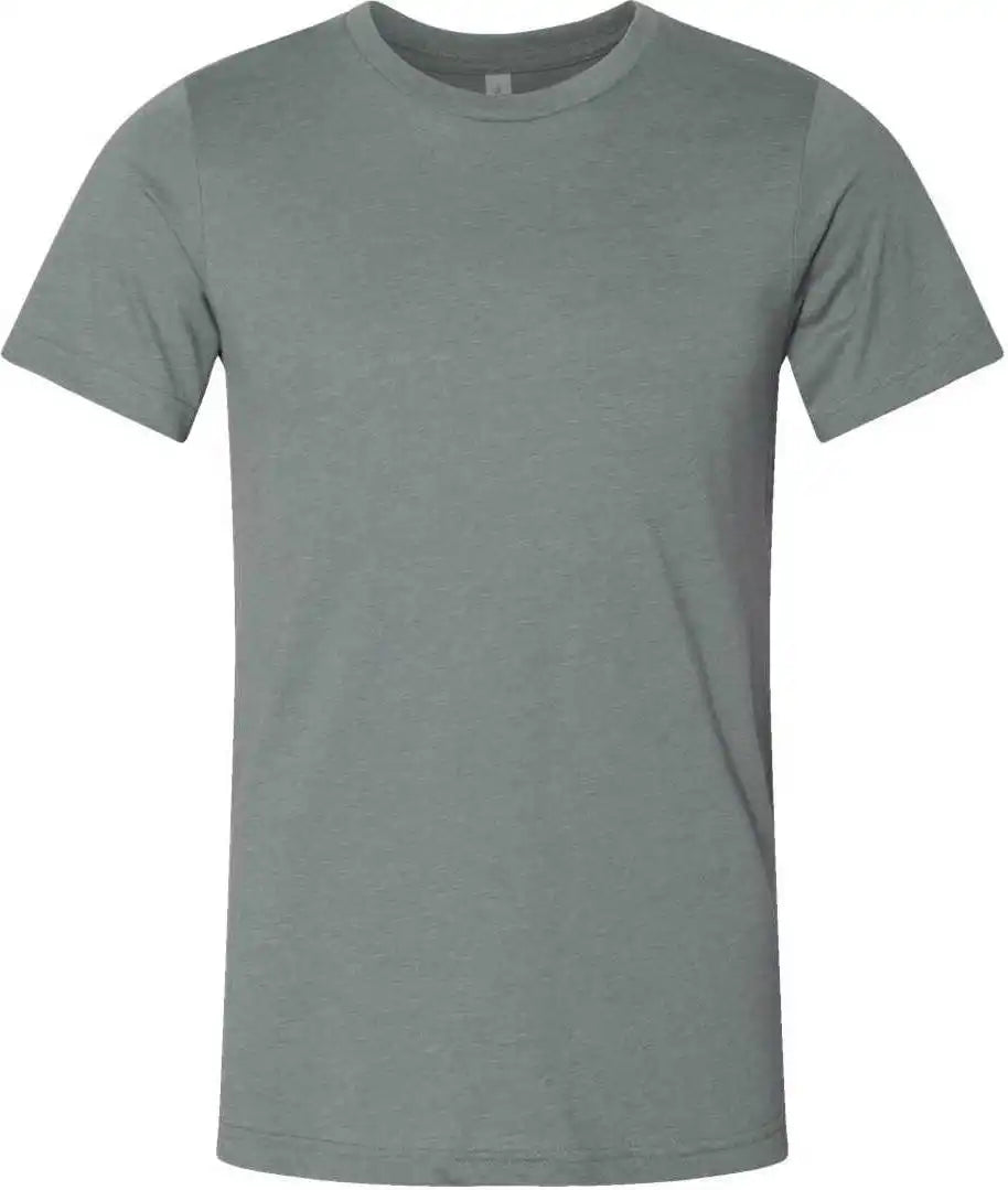 Bella + Canvas 3001cvc Cvc Jersey Tee - Heather Blue Storm