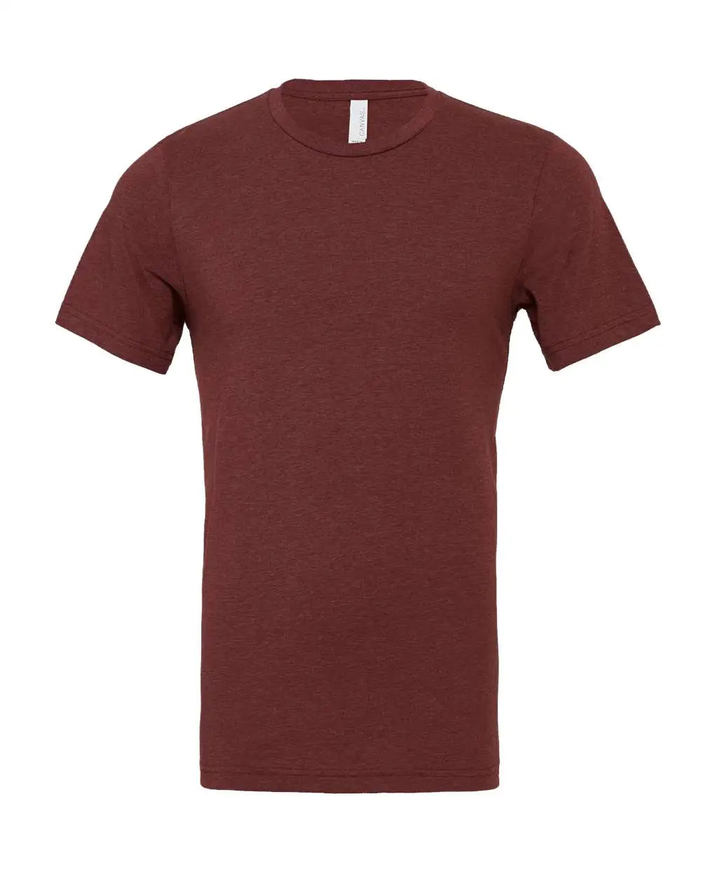 Bella + Canvas 3001cvc Cvc Jersey Tee - Heather Cardinal