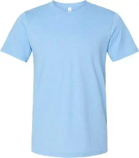 Bella + Canvas 3001cvc Cvc Jersey Tee Heather Carolina Blue