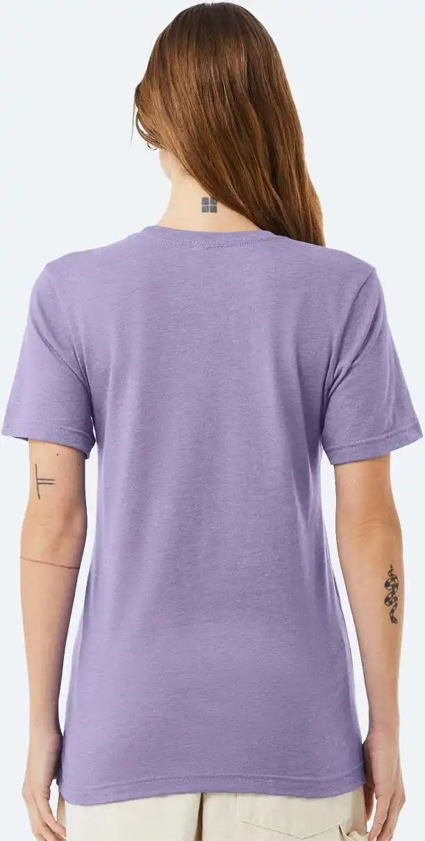 Bella + Canvas 3001cvc Cvc Jersey Tee Heather Dark Lavender