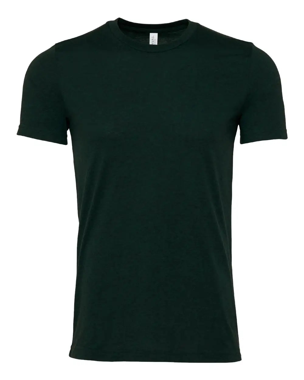 Bella + Canvas 3001cvc Cvc Jersey Tee - Heather Emerald - Forest / Xs