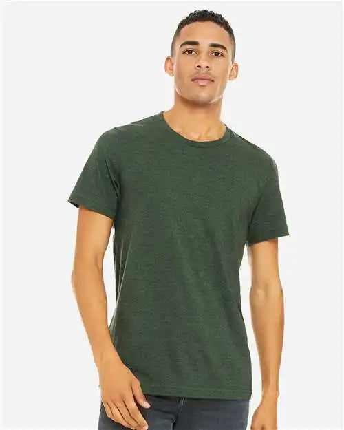 Bella + Canvas 3001cvc Cvc Jersey Tee - Heather Forest