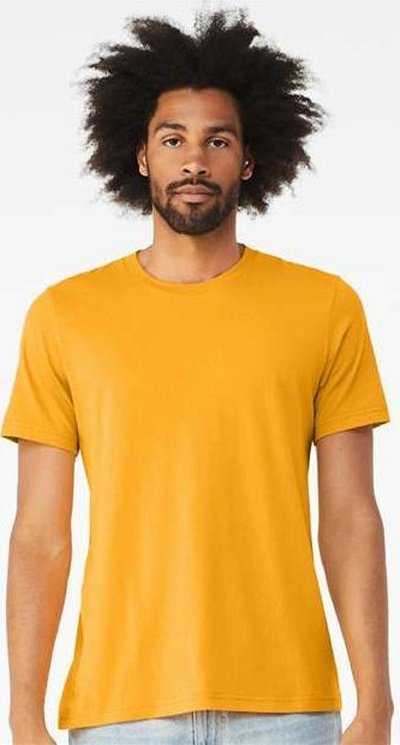 Bella + Canvas 3001cvc Cvc Jersey Tee - Heather Gold